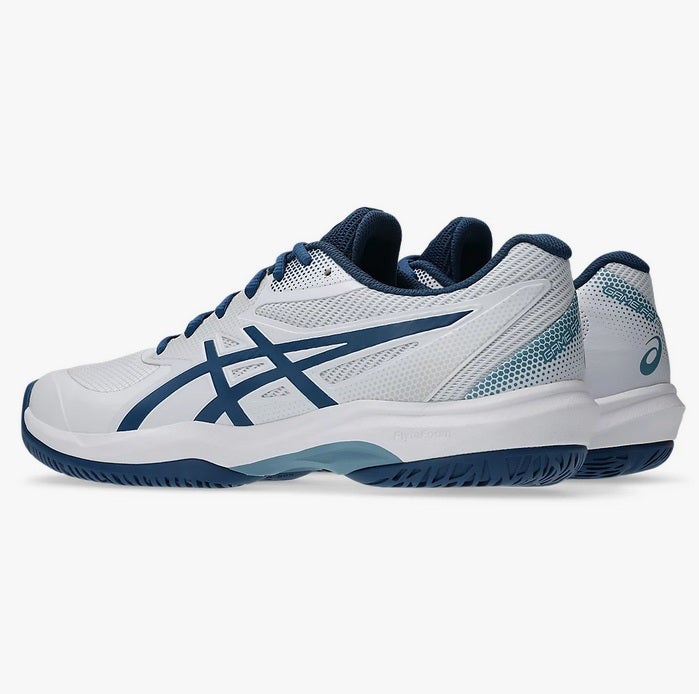 アシックス ゲーム FF ピックルボール ホワイト/トワイライトブルー 2026