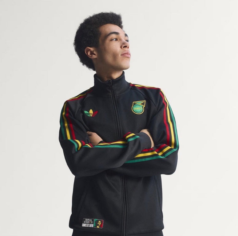 【色: マルチカラー/グリーンティント/ブラック(HR7840)】[アディダス] アディダス Jamaica x Bob Marley オリジナルス ジャケット 2026