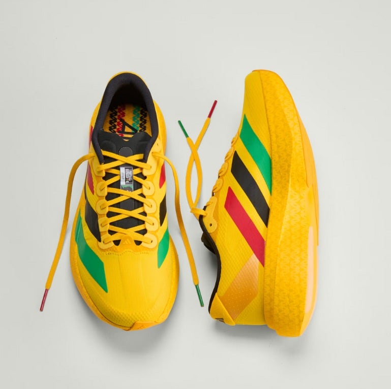 アディダス アディゼロ EVO SL Jamaika 26 x Bob Marley ボールド