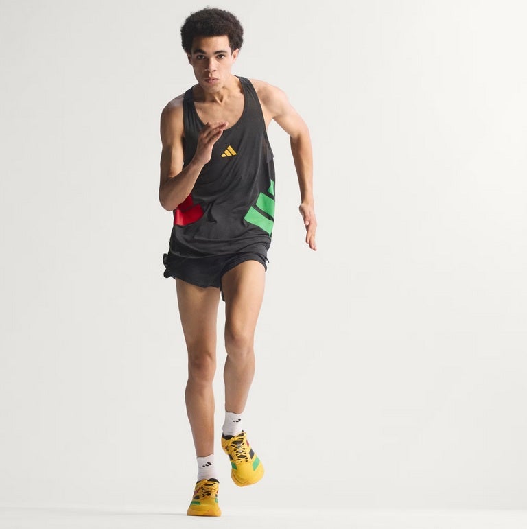 アディダス アディゼロ EVO SL Jamaika 26 x Bob Marley ボールドゴールド 2026