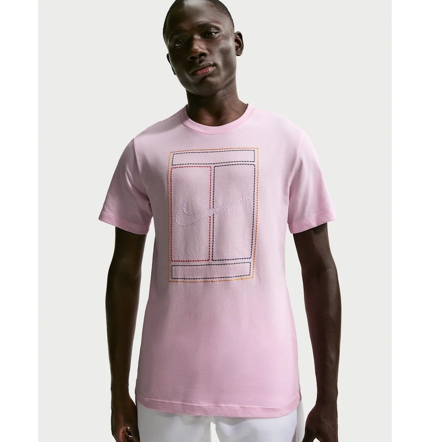 ナイキコート ヘリテージ Tシャツ ピンク 2026