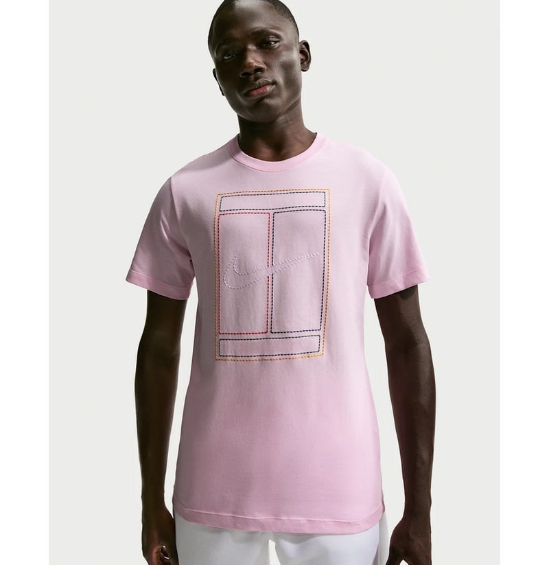 ナイキコート ヘリテージ Tシャツ ピンク 2026