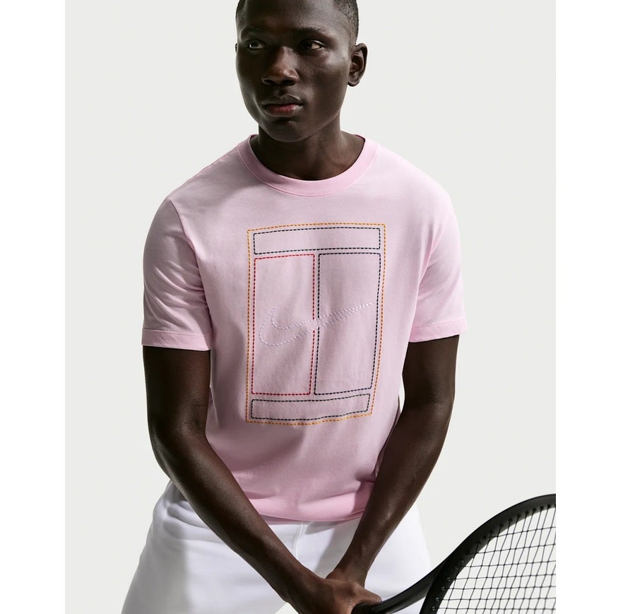 ナイキコート ヘリテージ Tシャツ ピンク 2026