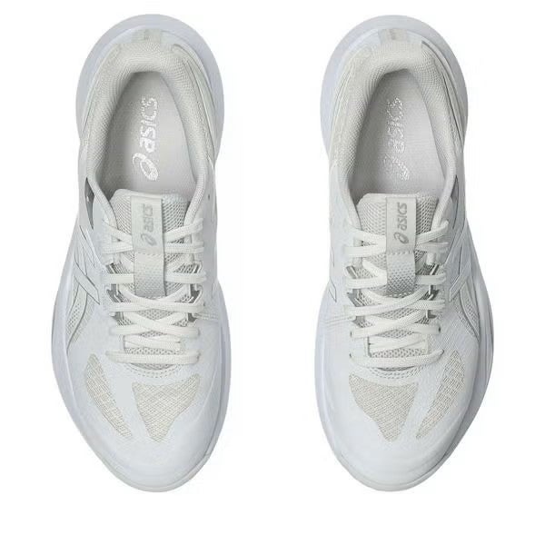 50%オフ★アシックス ゲルタクティック 13 ホワイト ピュアシルバー レディース 2025