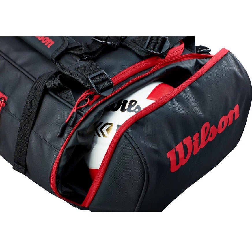 SWIX ダッフルバッグ ブラック/レッド ウィルソン ダッフルバッグ 2026 | 海外スポーツ用品専門ショップ melis