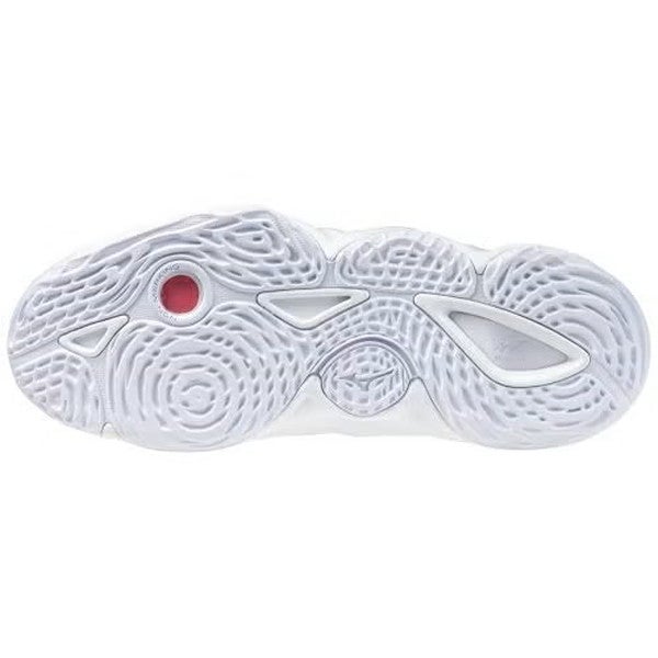 50%オフ★ミズノ ウエーブ モーメンタム 3 ホワイト シルバー レディース 2024