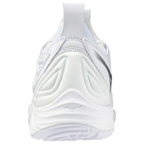 50%オフ★ミズノ ウエーブ モーメンタム 3 ホワイト シルバー レディース 2024