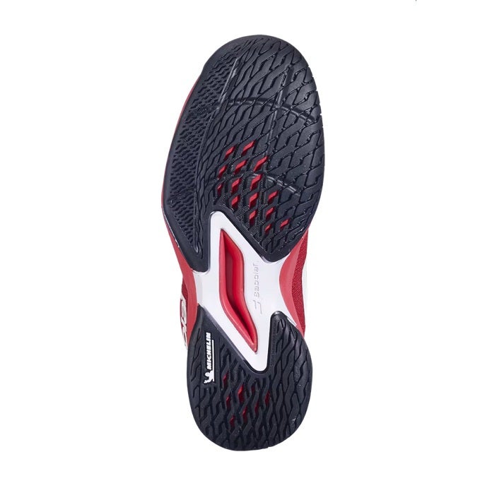 バボラ ジェット マッチ 3 レッド オールコート ジュニア 2026