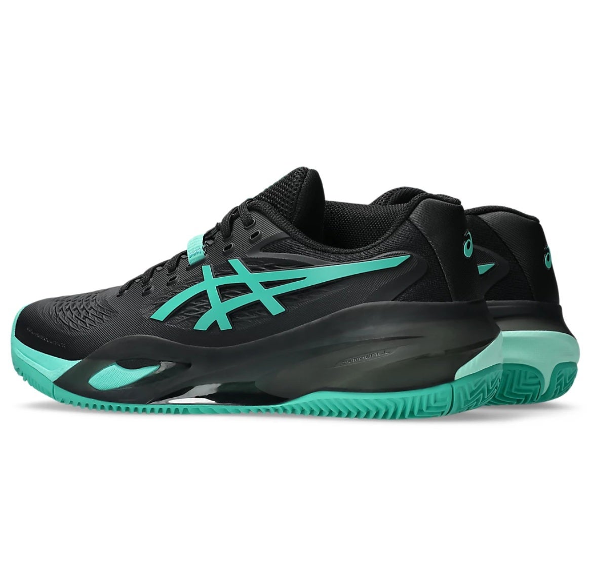 アシックス ゲルレゾリューション X クレーコート ブラック 2026