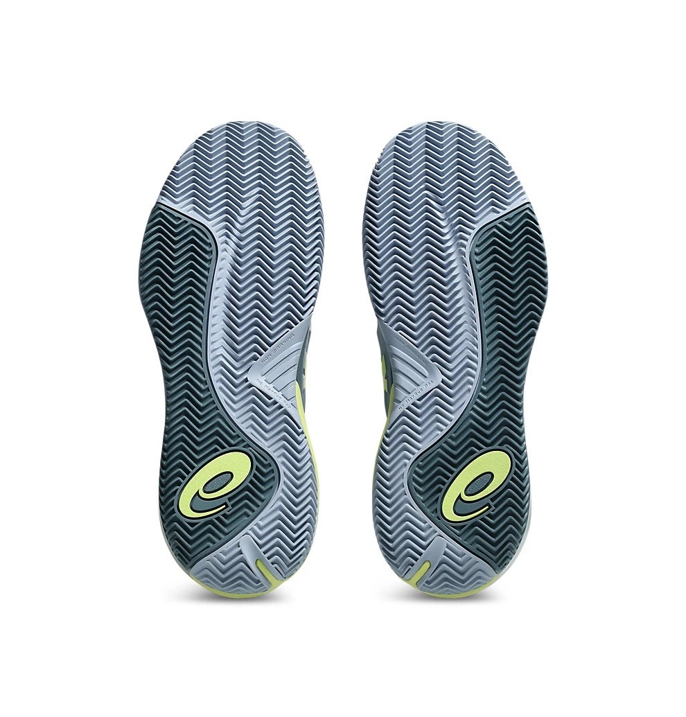 アシックス ゲルレゾリューション X クレーコート グレーブルー 2026