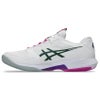 アシックス ソリューション スピード FF 4 クレーコート  ホワイト／デジタルサクラ 2026