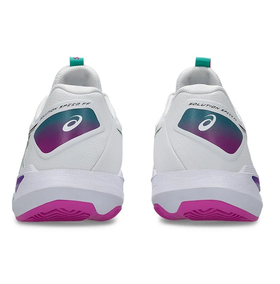 アシックス ソリューション スピード FF 4 クレーコート  ホワイト／デジタルサクラ 2026