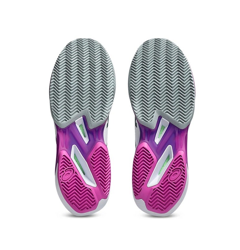 アシックス ソリューション スピード FF 4 クレーコート  ホワイト／デジタルサクラ 2026