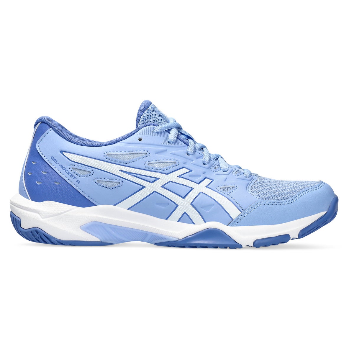 アシックス ゲルロケット 11 ライトサファイア ホワイト レディース 2026