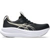 アシックス ゲルニンバス 28 ブラック グレー レディース 2026